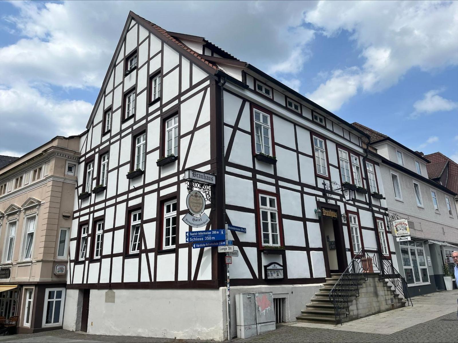 Hotel Brauhaus Bückeburg Exterior foto